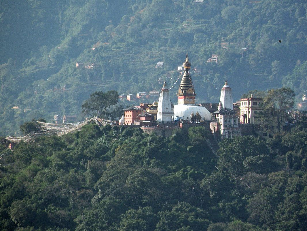 Kathmandu Swayambhunath 02 Swayambhunath From Bhimsen Tower 